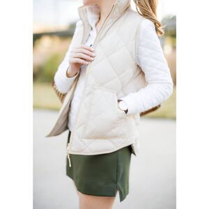 J CREW Excursion Quilted Puffer Vest Size XXS